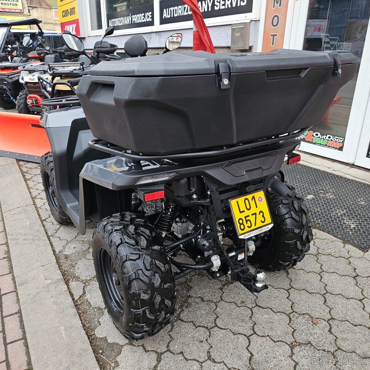 Segway Snarler AT5 S T3b,naviják,ČR, tažné,1.054km - 5
