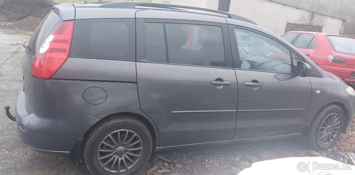 Mazda 5 2.0D, r.v. 2005,81 kW, tažné, 262000 km, nový DPF - 5