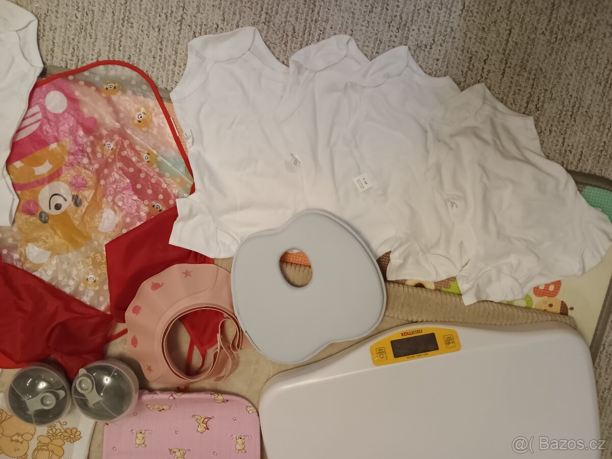 Výbava pro miminko kojící polštář digitální váha lehátka - 5