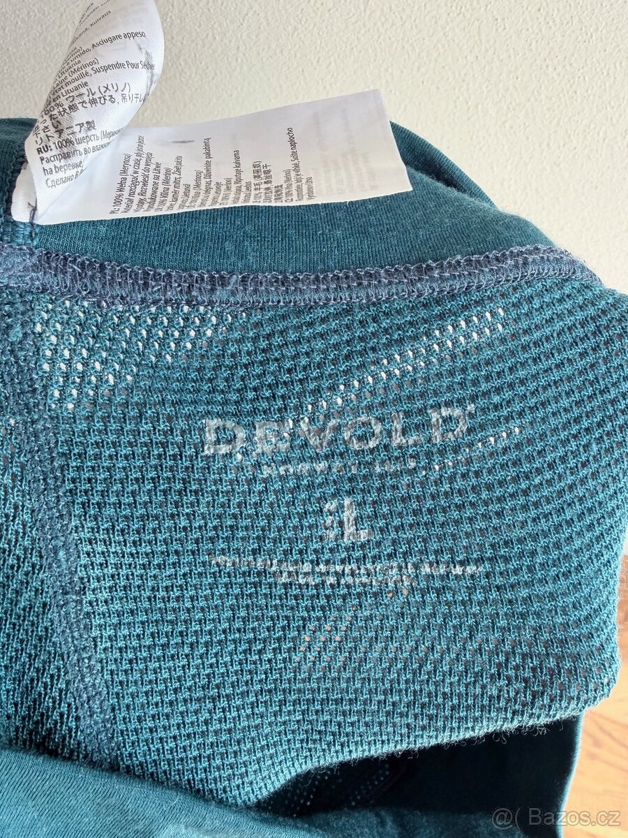 Merino kalhoty Devold Wool Mesch 190 Longs Man | vel. L - 5