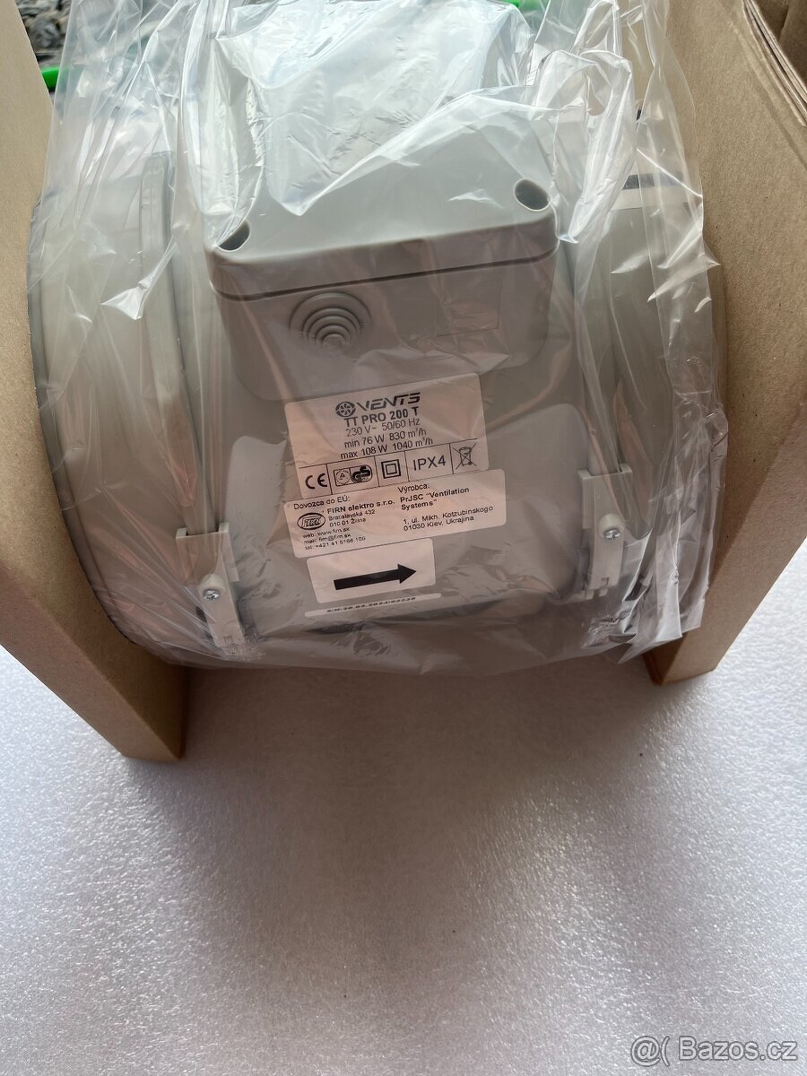 Ventilátor potrubní TT PRO 200 - NOVÝ - 5