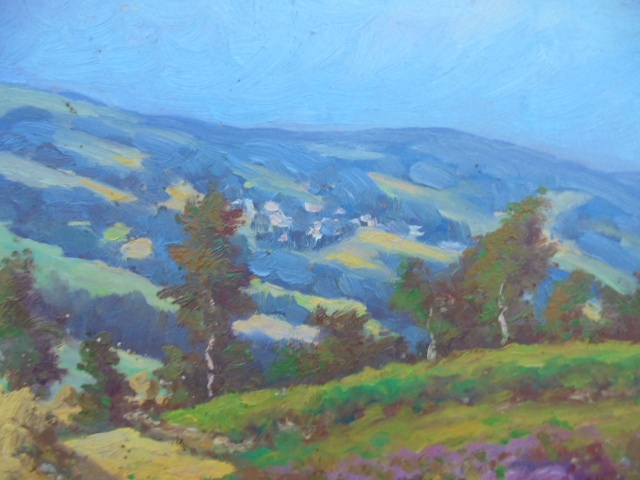 OBRAZ OLEJ NA KARTONU-JAROSLAV KASTNER - 5