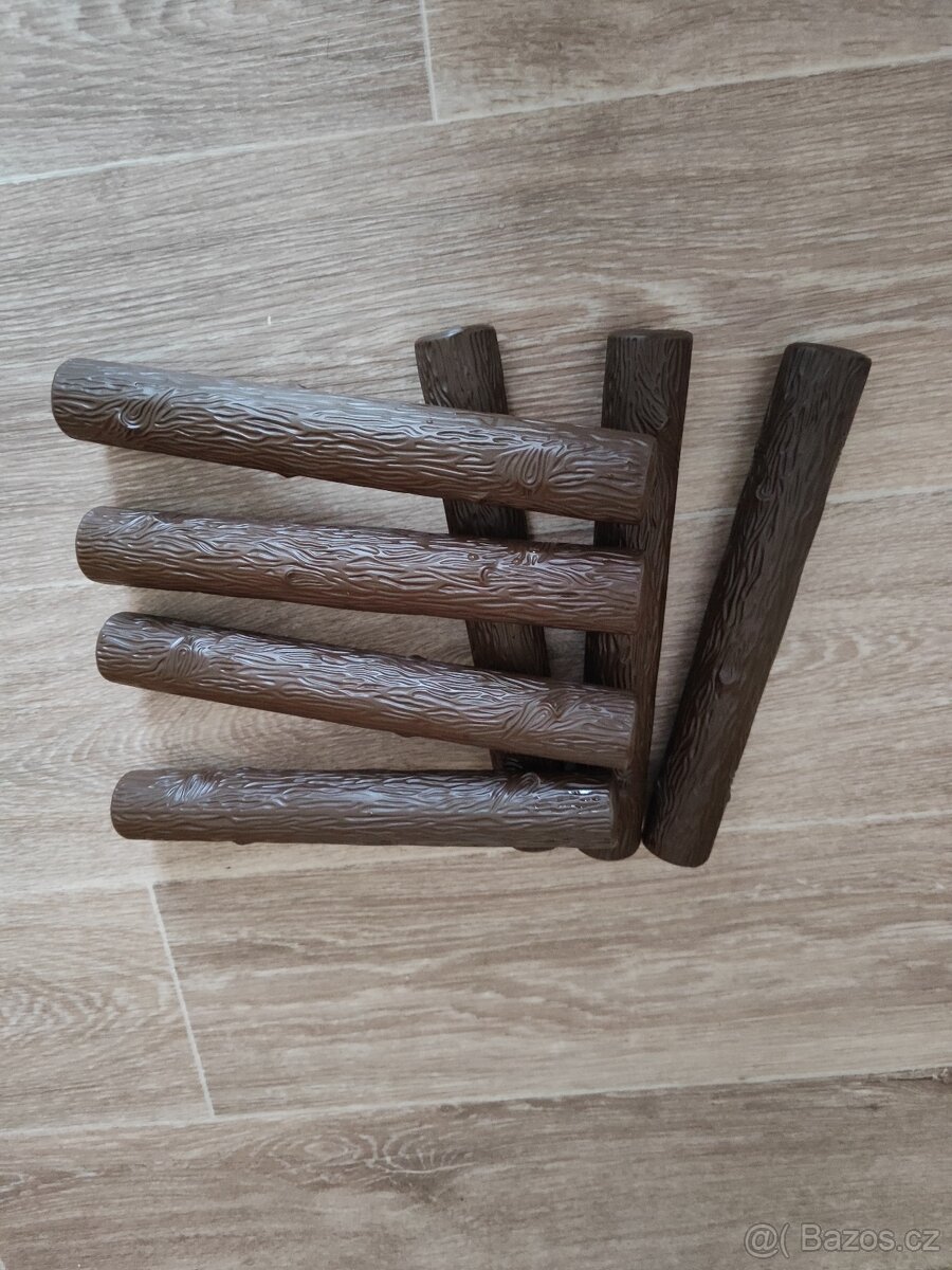 Přepravník na dřevo s rukou Bruder - 5