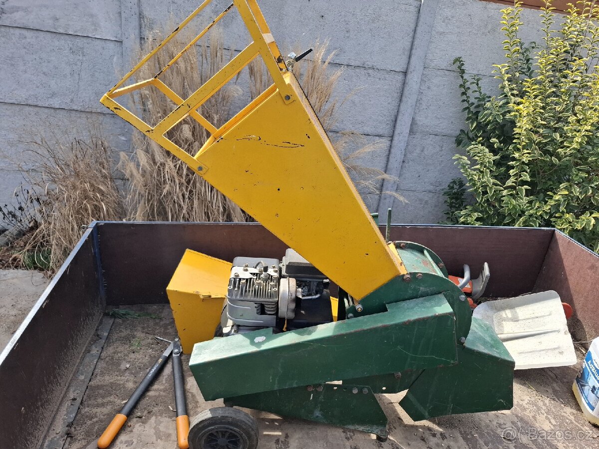 Drtič zahradního odpadu štěpkovač - 5