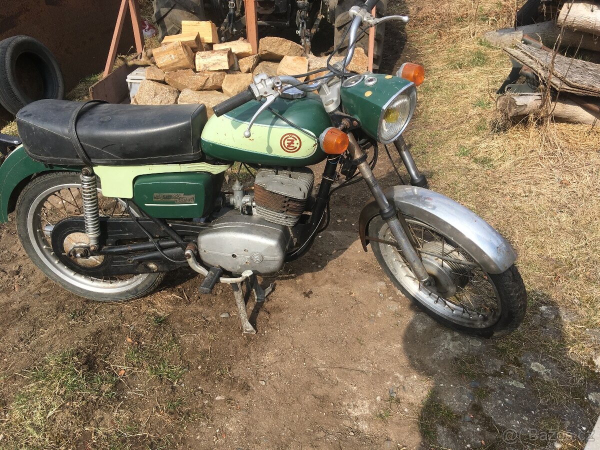 ČZ 125/476 sport původní lak - 5