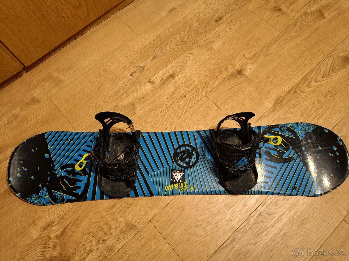 Snowboard 110 cm K2 Mini Turbo + boty - 5