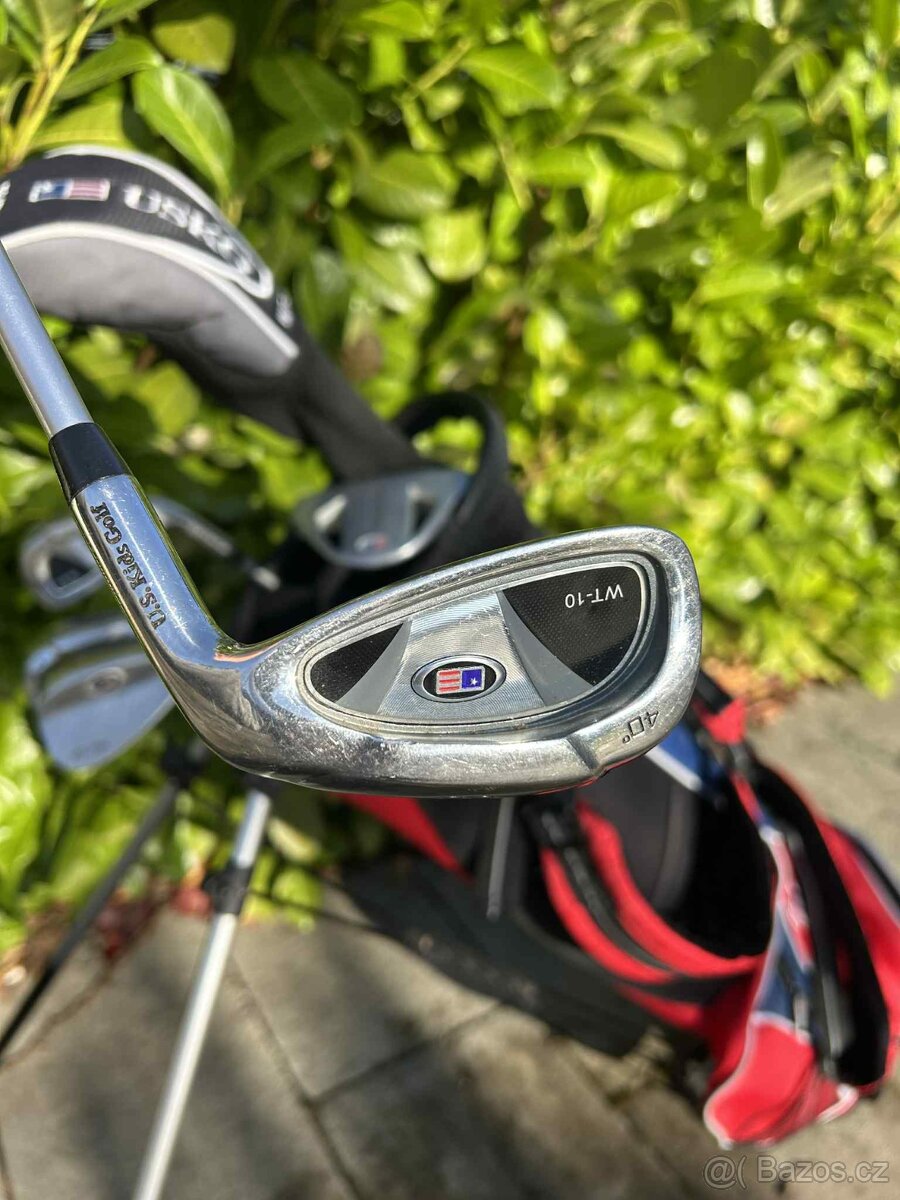 Prodám golfový set US Kids Golf, 63", 157 až 169cm - 5