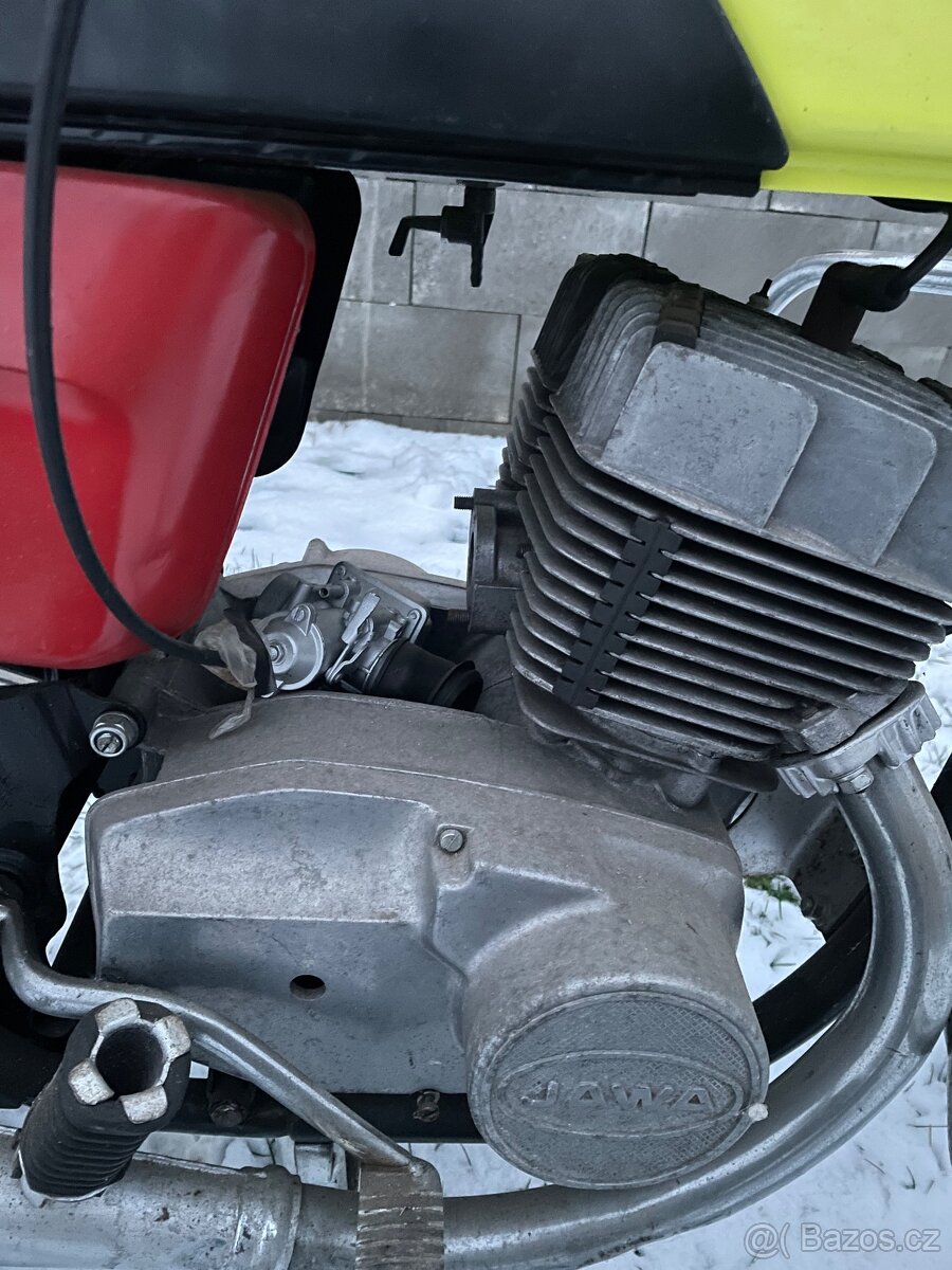 Jawa 350 638 Štítek v Angličtině - 5