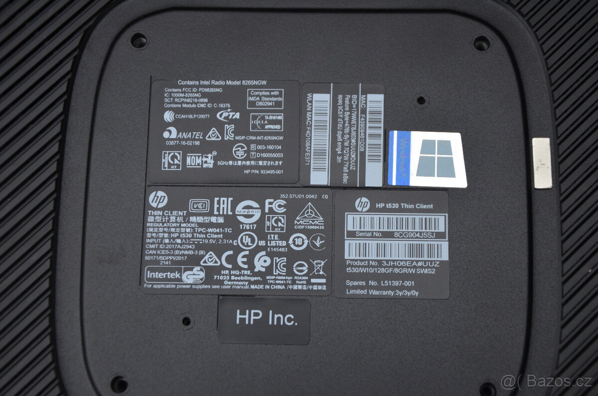 PC HP T530 AMD/16GB/SSD 128GB M.2/záruka - 5