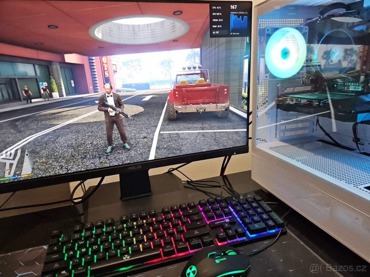 🔥 Herní PC Ryzen 5|GTX 1660S|16GB|1TB SSD|ARGB|WiFi|NOVÉ - 5