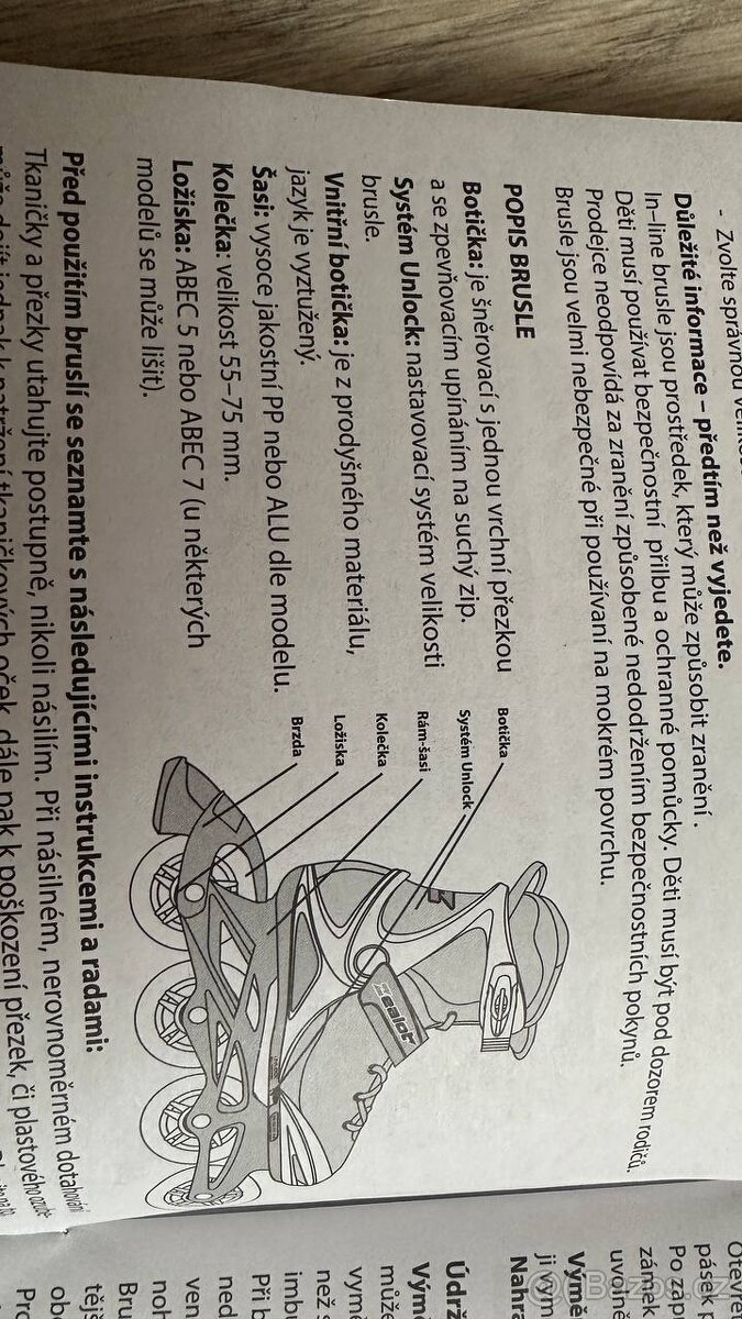 Dětské kolečkové brusle Zealot (vel. 32–35) - 5