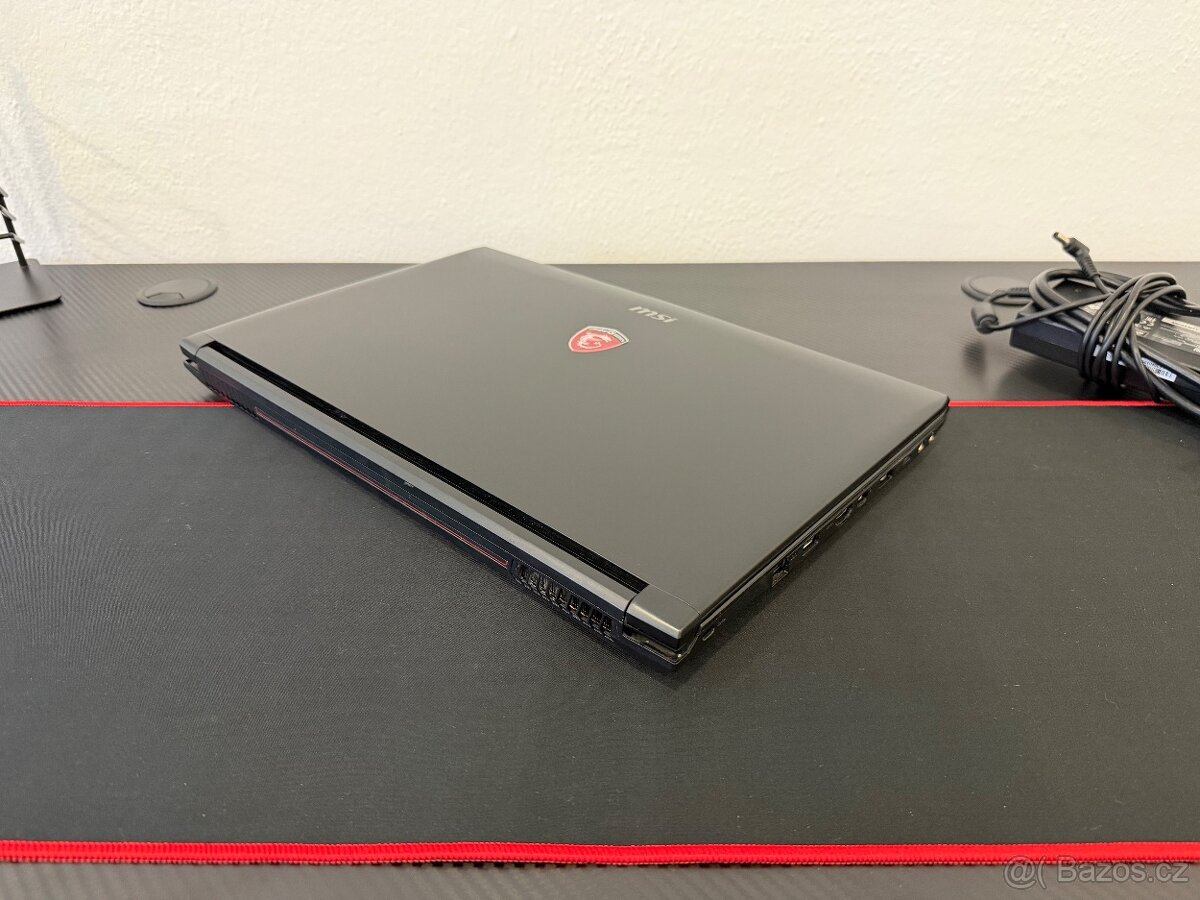 Herní MSI GL62 - Core i7 / 512GB SSD / 16GB / NVIDIA - 5