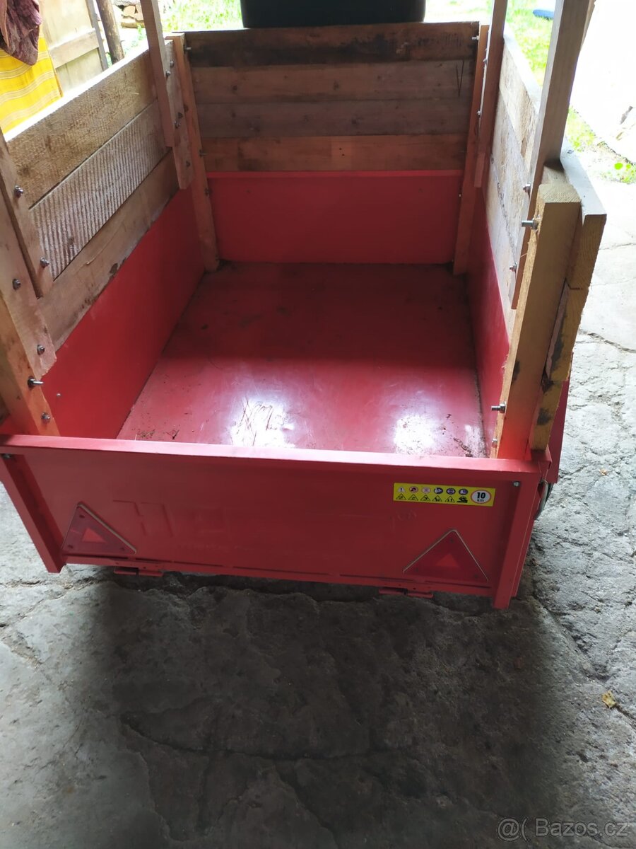 Prodám malotraktor s vozíkem HECHT - 5