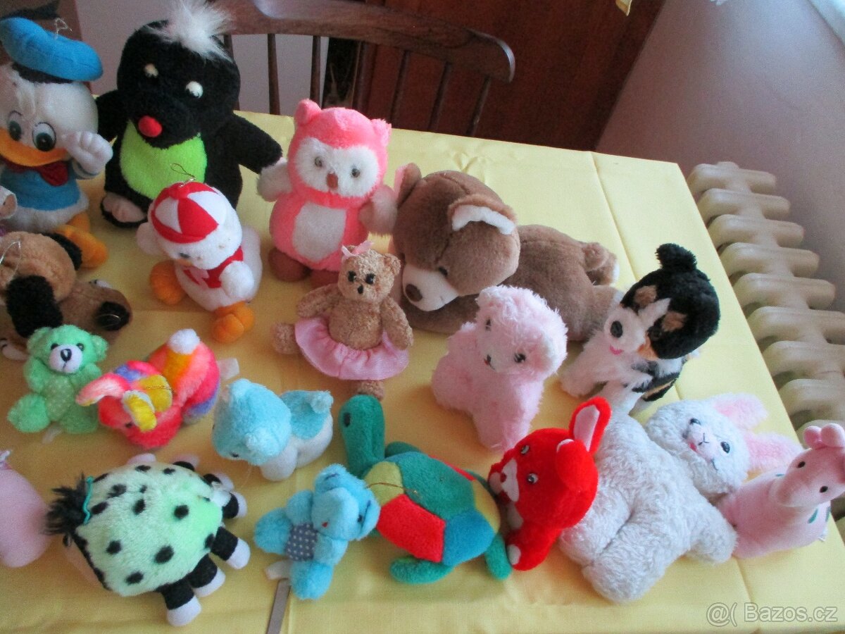 retro plyšové hračky - 5