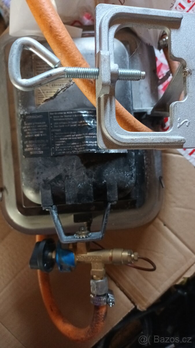 Plynove topidlo na propan-butan 4,6kw s regulatorem - 5