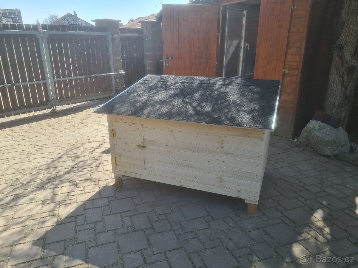 Kurník standart - zateplený, palubky/OSB - 3 velikosti - 5