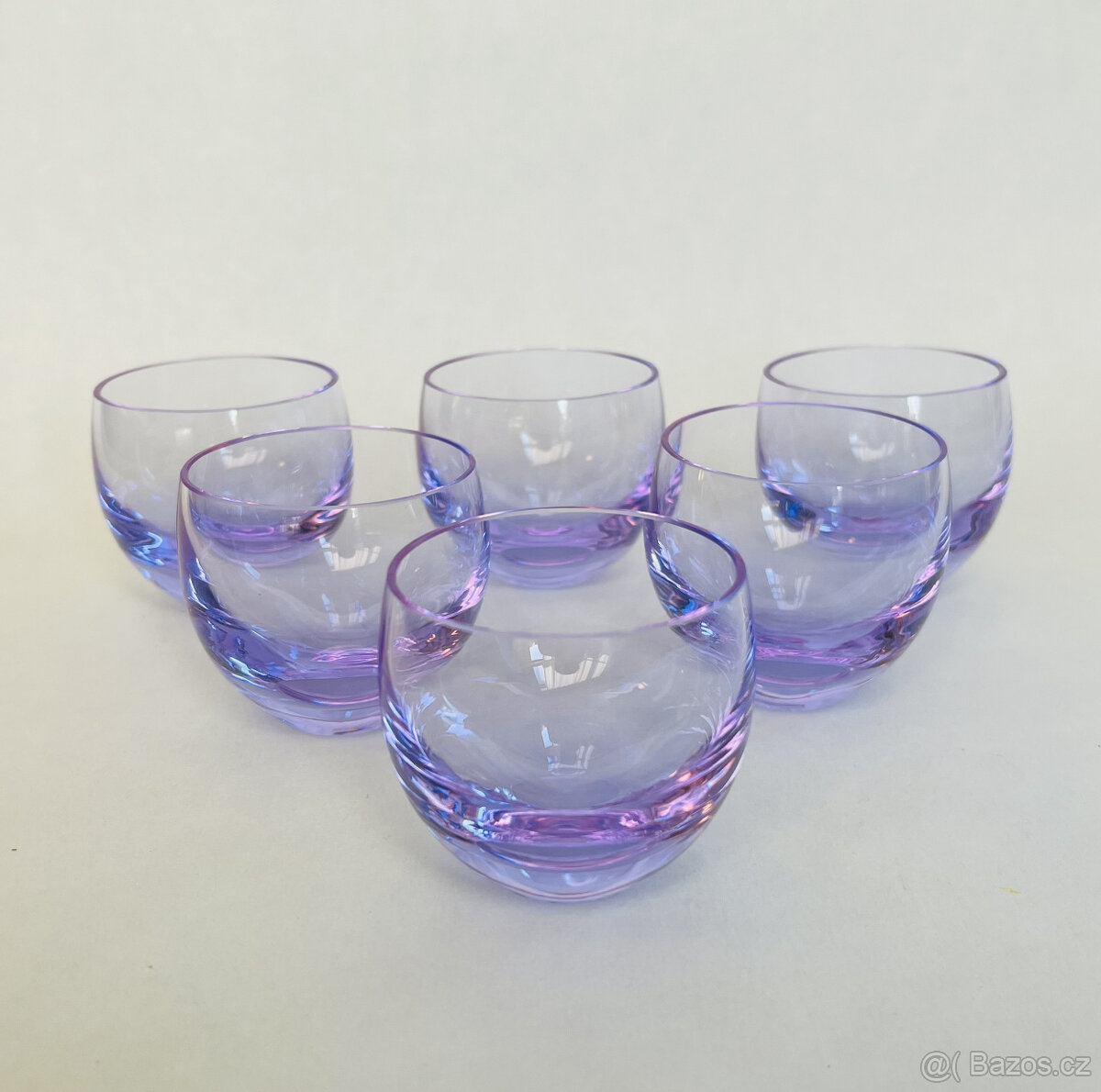 Moser Culbuto 6x odlivka 30ml, alexandritové sklo - 5