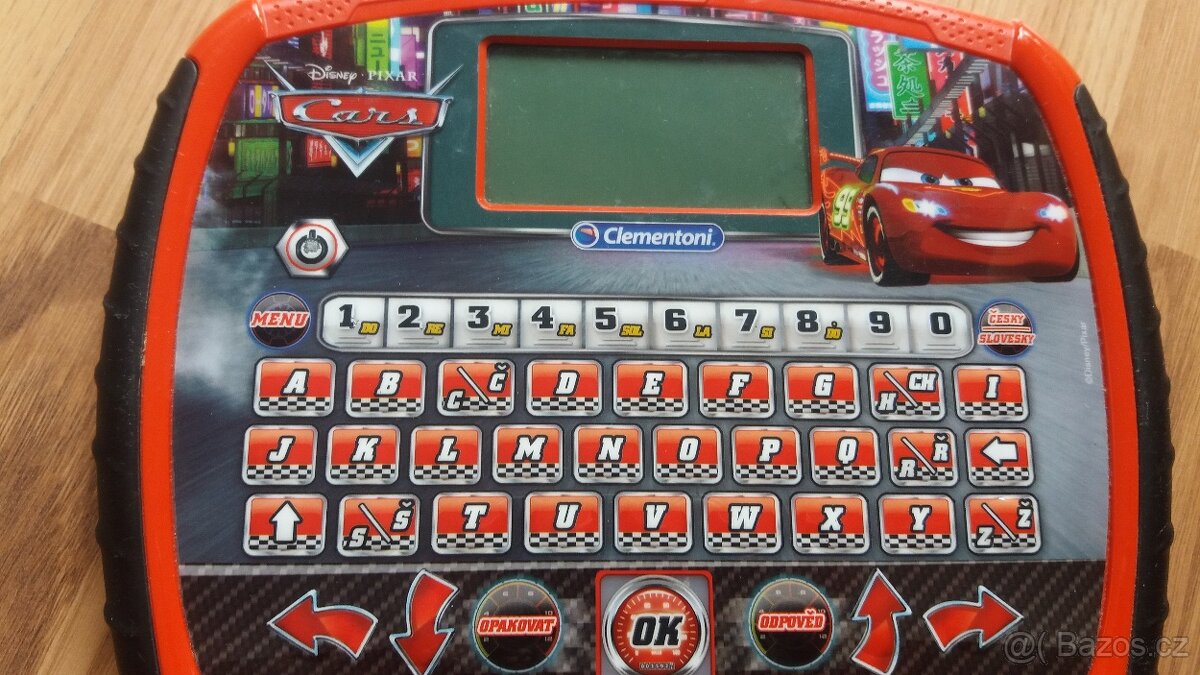 Clementoni Vzdělávací tablet Cars - Věk od 4+ - 5