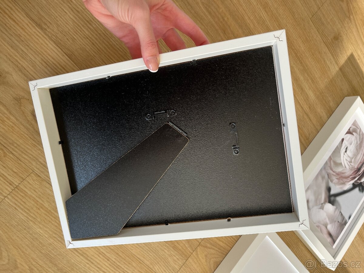 Bílé rámečky Ikea 3ks - 5