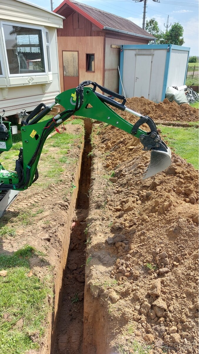 Nabídka zemních a výkopových prací minibagrem. - 5