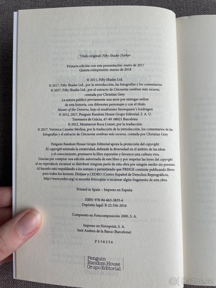 Cincuenta sombras más oscuras - E.L. James - 5