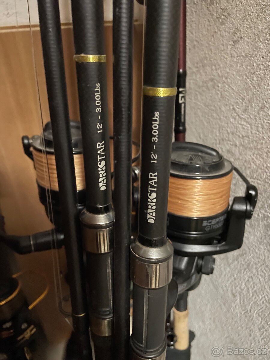 Kaprové pruty, přívlačový prut - 5