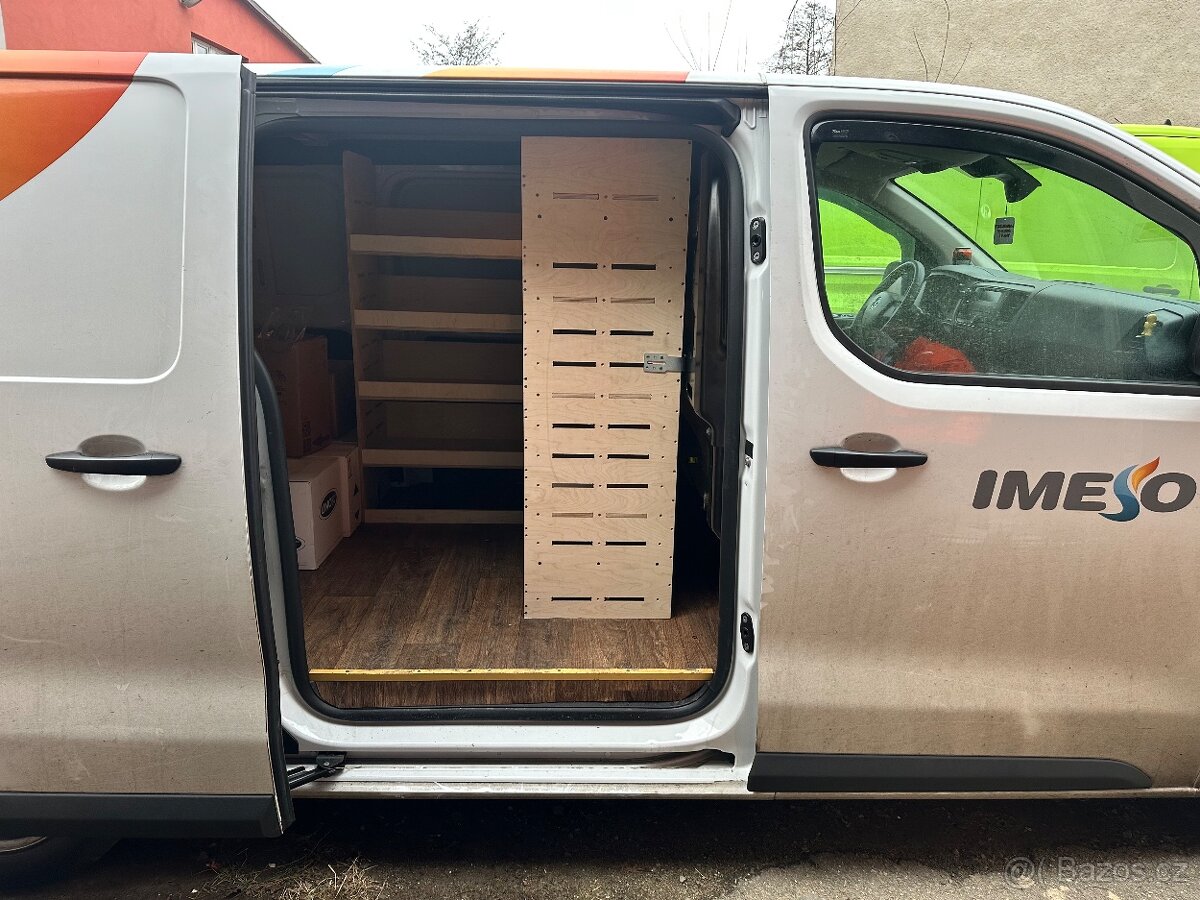 Regály, vestavba do Dodávky,furgon, CNC - 5