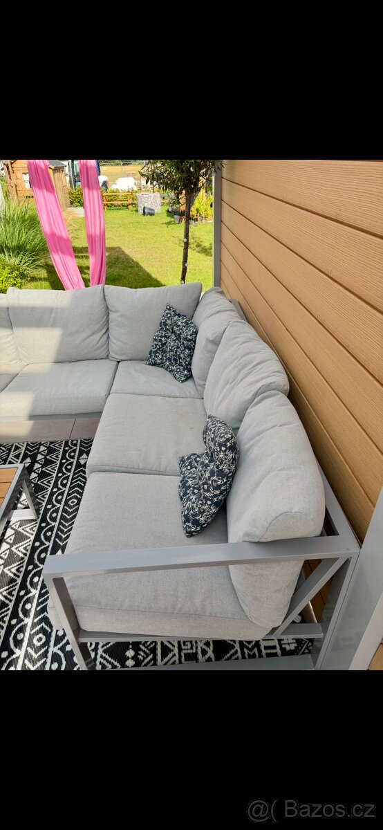 Zahradní sedací souprava / venkovní gauč - 5