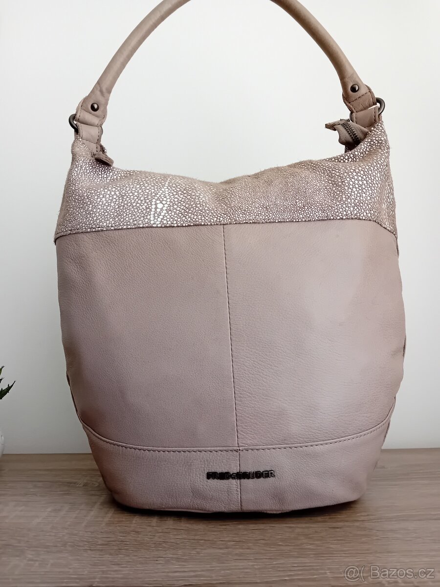 FredsBruder dámská luxusní hobo kabelka kožená - 5