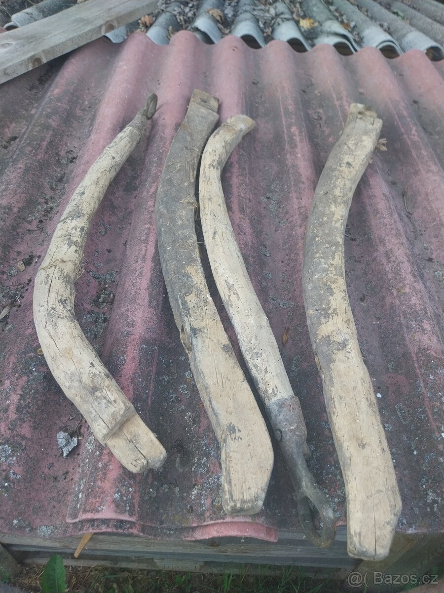 Loukoťové kolo a přední nápravy od žebřiňáku - 5