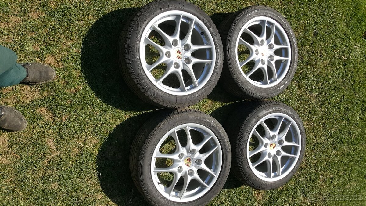 Kola 17" Porsche 911, boxster jako nové - 5