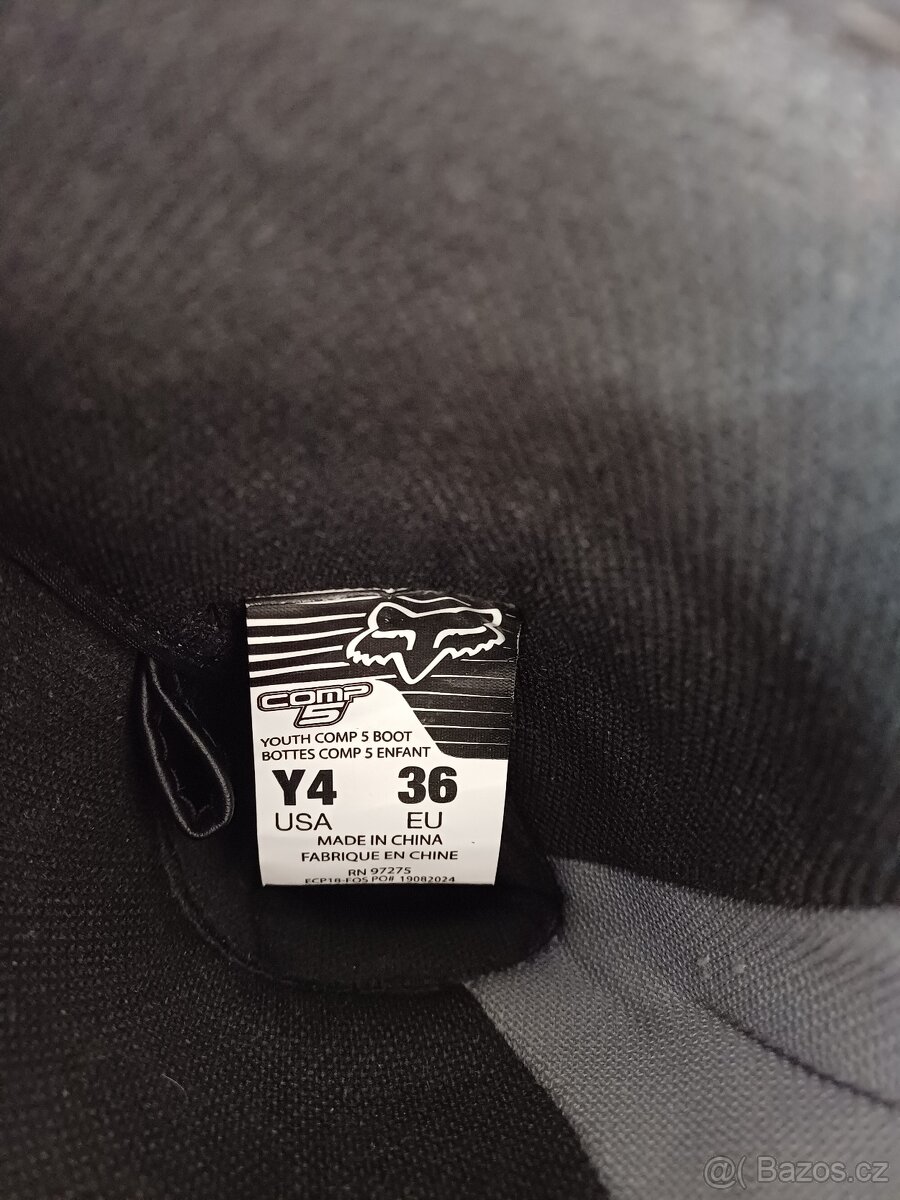 Dětské motokrosové boty FOX - 5