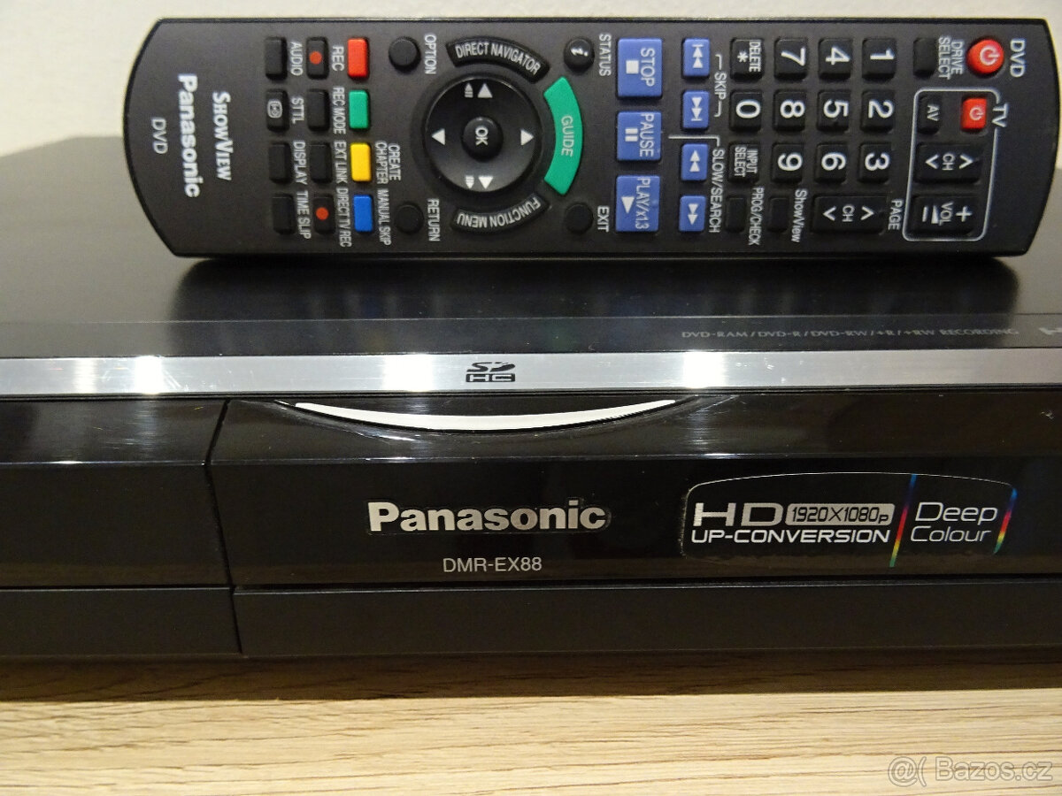 PANASONIC DMR-EX88 - DVD a HDD rekorder - 400 GB, HDMI, USB - 5