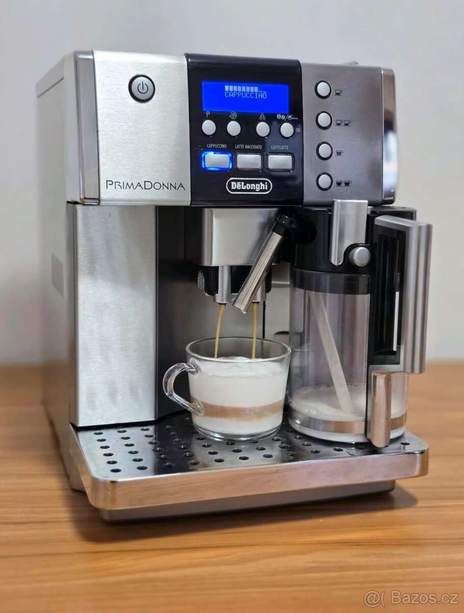 Delonghi kávovar primadonna kovový plnoautomat - 5