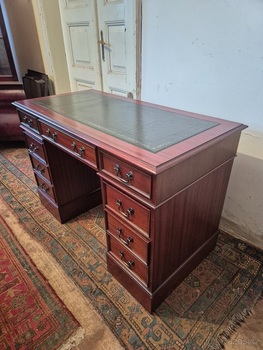 Stylový psací stůl Chesterfield - 5