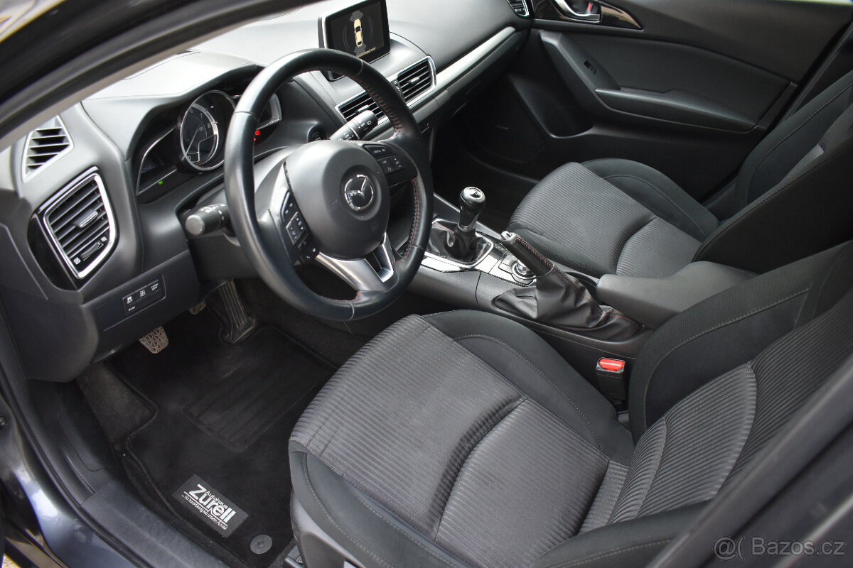 Mazda 3 2.0i 88kW,rv.2015,146tkm, pěkný stav - 5