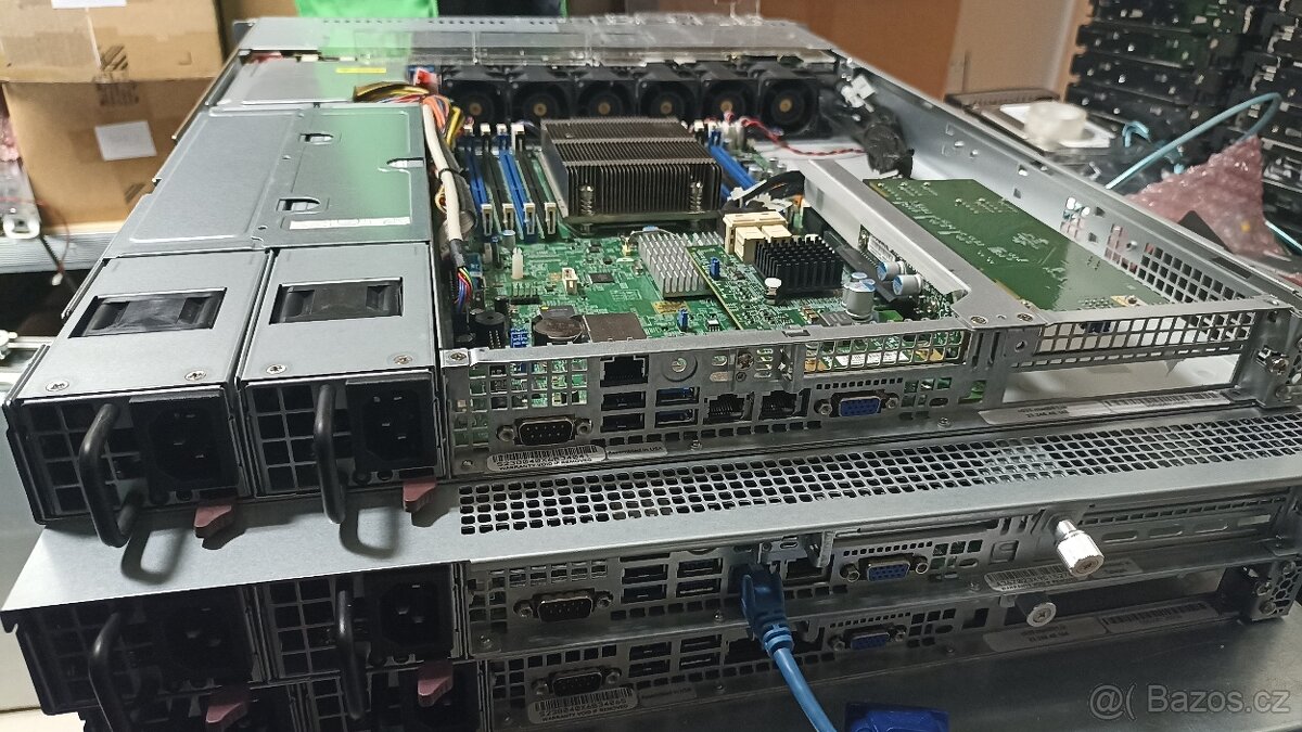 1U Supermicro - X10SRW-F, E5-2630v4, 16GB RAM, 6xNVME - 5