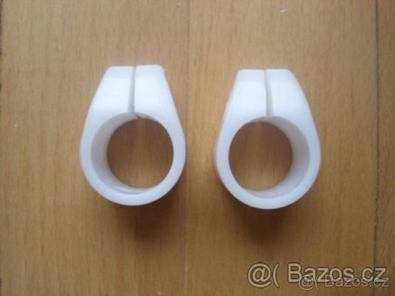 Nové držiaky plexištítu do JAWA 250,350-športka. - 5