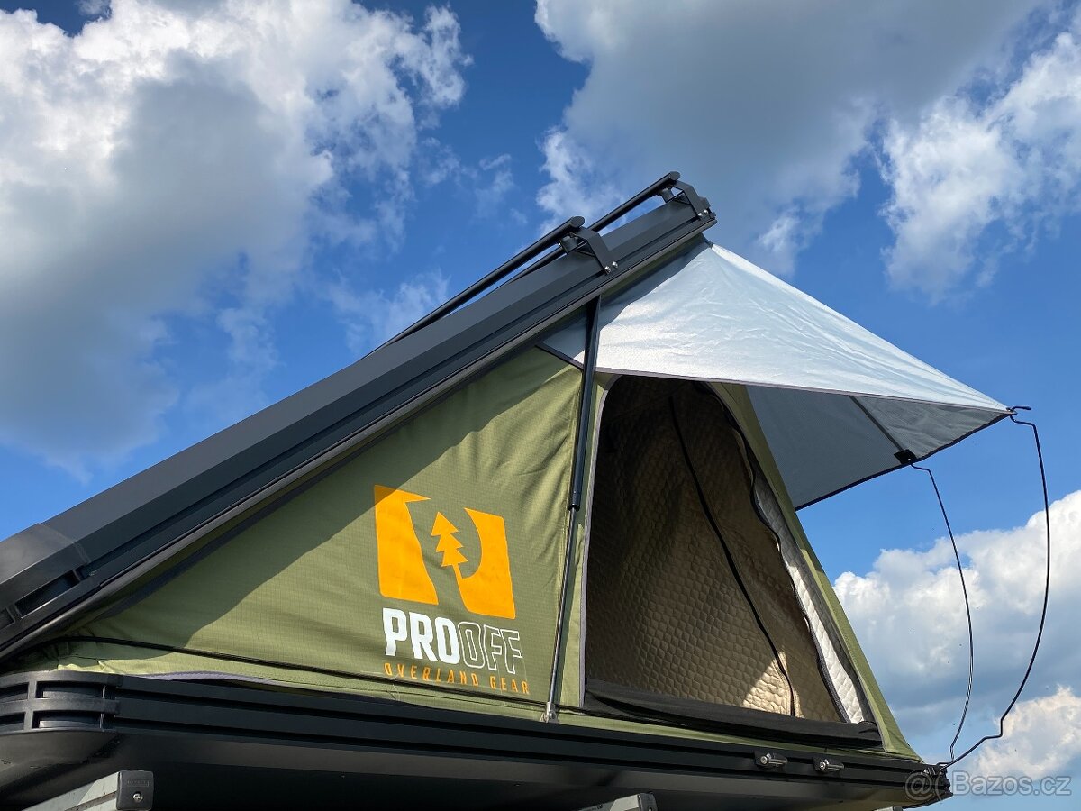Střešní stan na auto celohliníkový PROOFF Vichren s montáží - 5