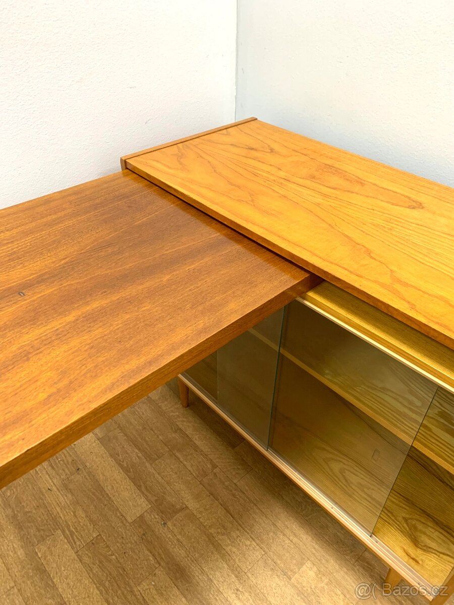 Retro psací stůl 60. léta Brusel - 5