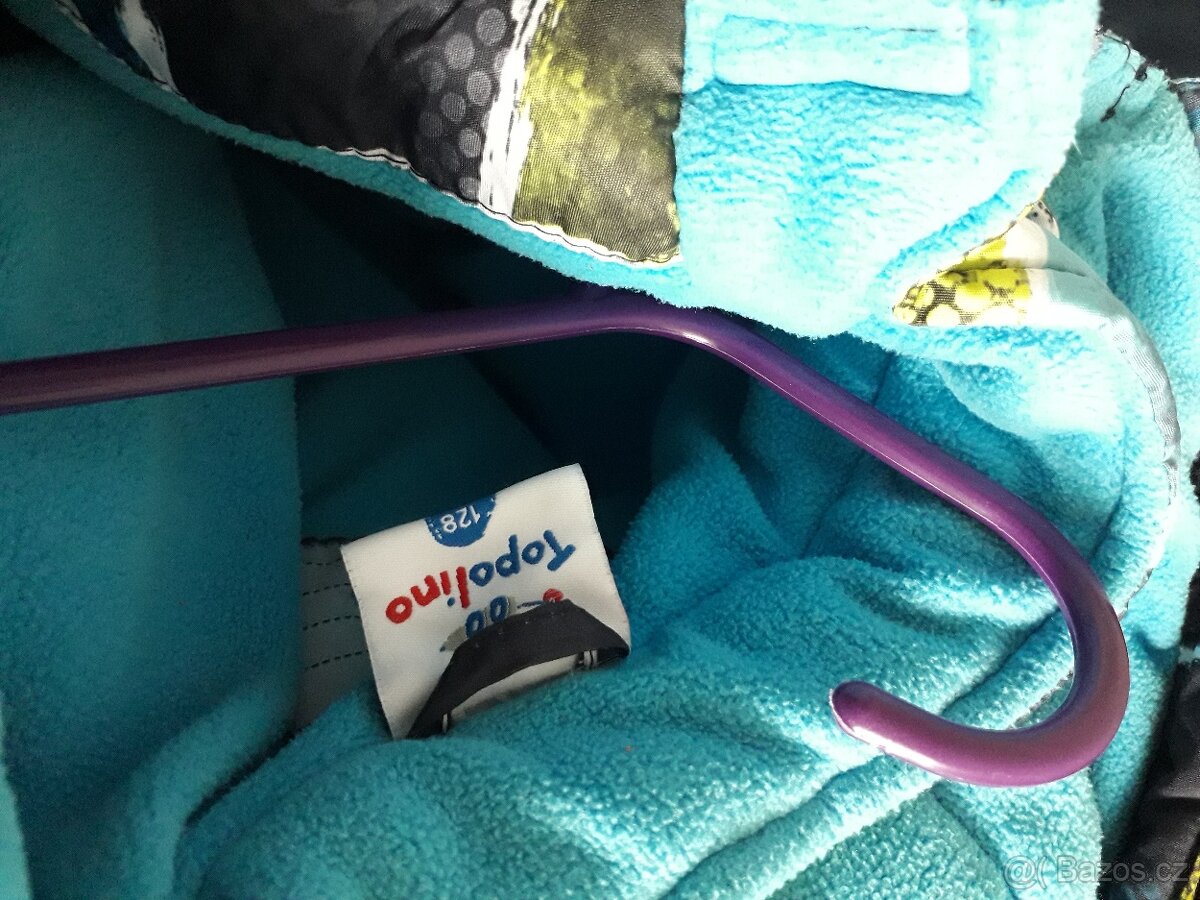 Zimní bunda vel.128 velmi teplá - 5