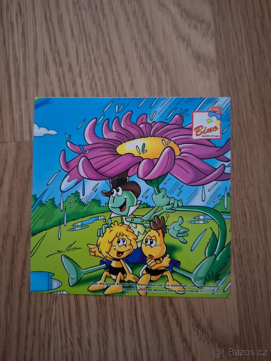 Dřevěné kostky Včelka Mája - 5