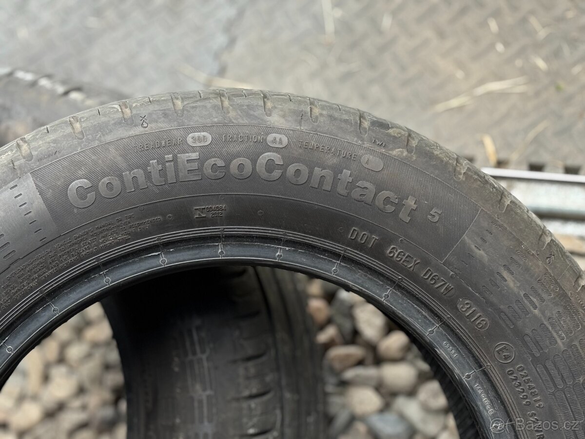 175/65/14 - Continental letní pár pneu - 5