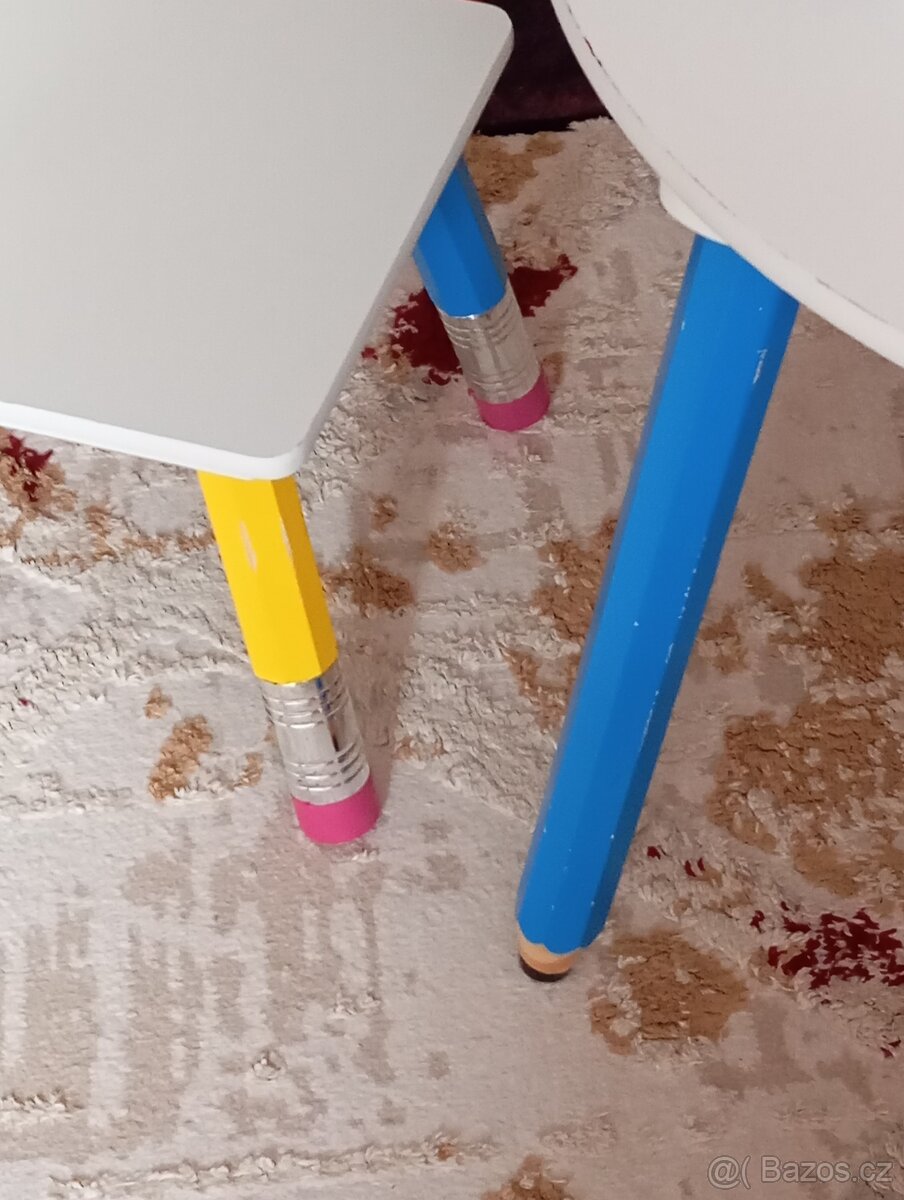 Dětský stoleček a 2× židlička - 5