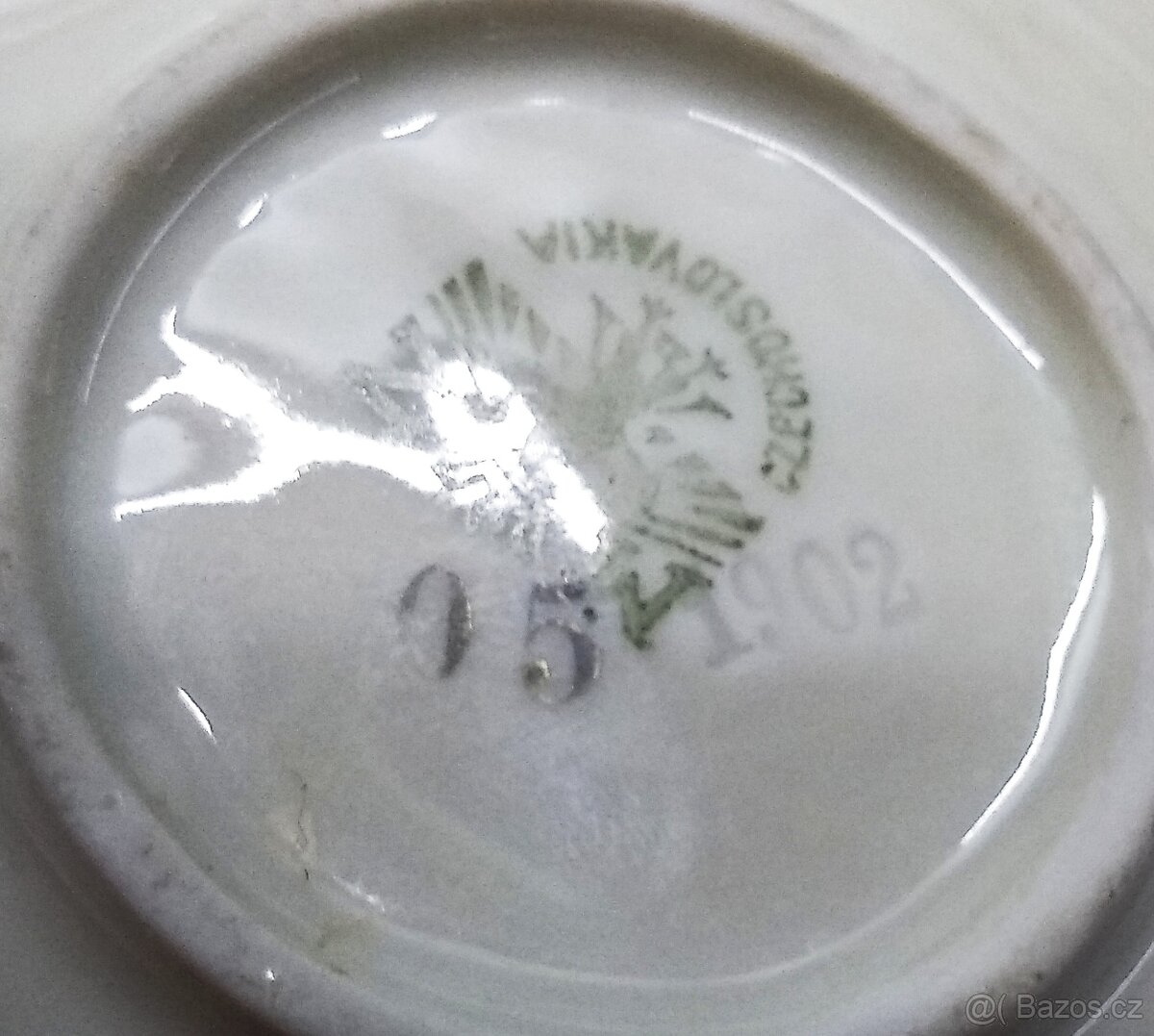Unikátní starožitná porcelánová souprava - 5