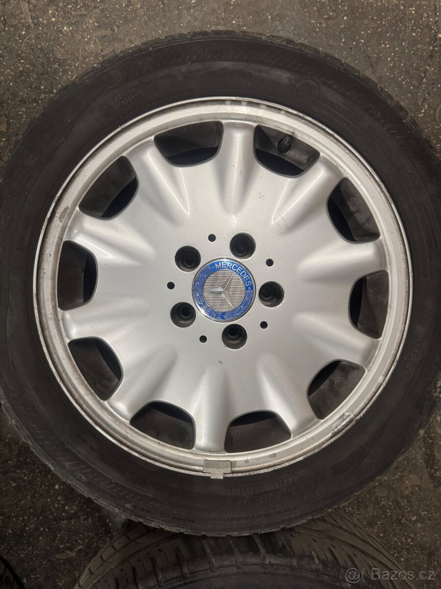 Disky Ronal MB W210 16” + letní pneu - 5