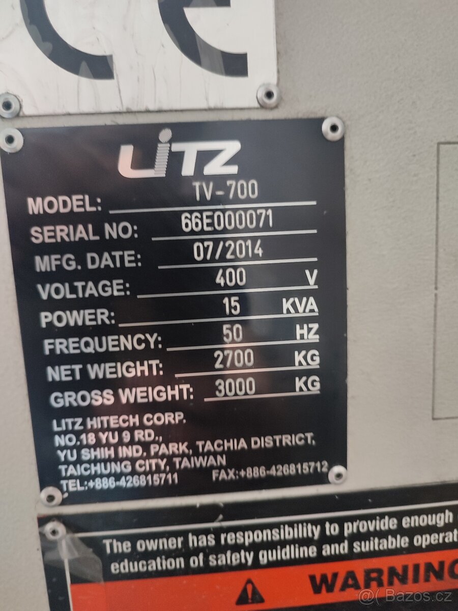 LITZ TV 700 vč. zakladače - 5