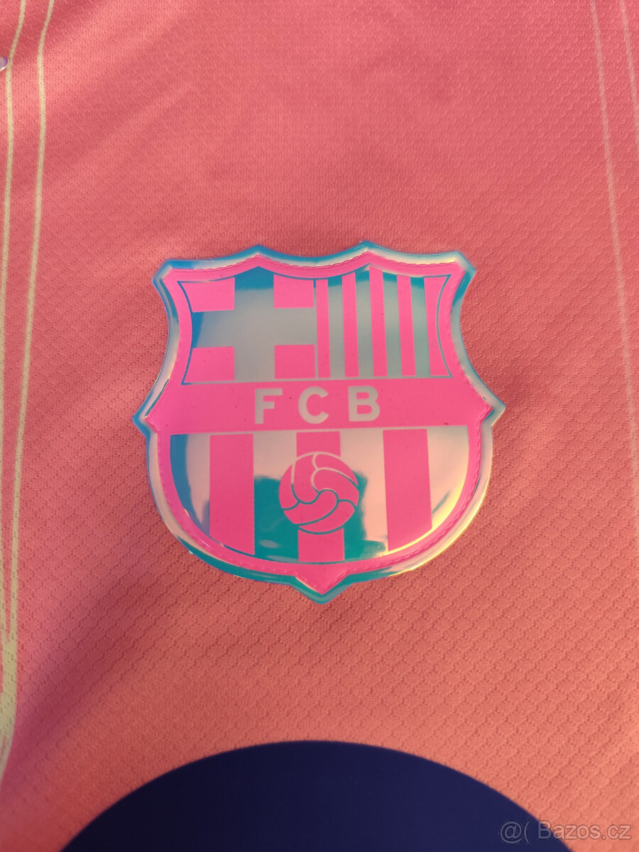 Dres Fc Barcelona Ružový Unikátny Nový s visačkami Nike - 5