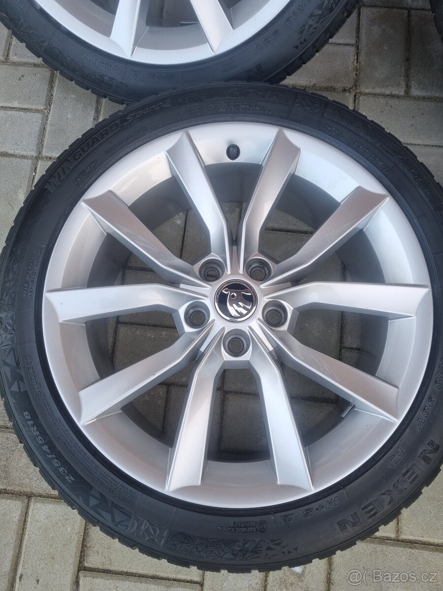 Sada alu kol Škoda Modus + zimní pneu Nexen - 5