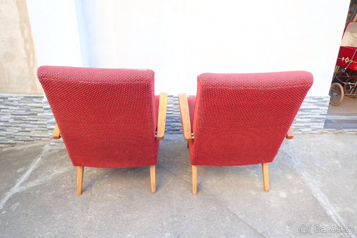 2 x Retro Křeslo - 1962 - 5